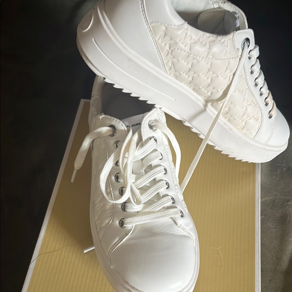 Michael Kors White Sneakers
